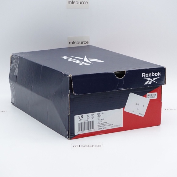 NEW Reebok Club C 85 Sneakers 100073895 Stucco/White/Brown - Picture 11 of 14